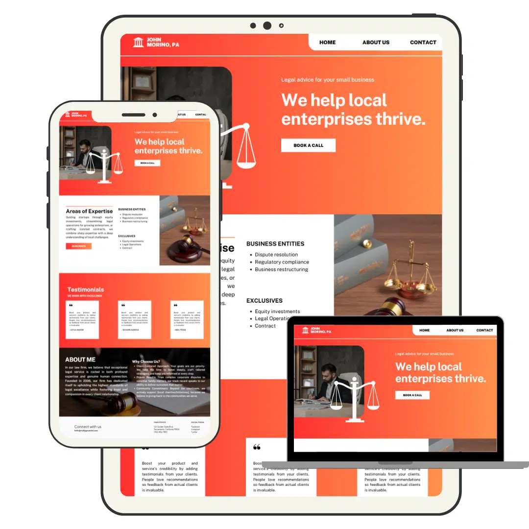 Law Website Development